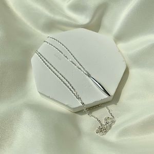 Bullet Pendant Sterling Silver 925 Necklace